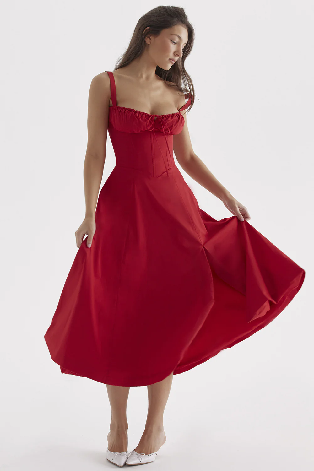 damen-korsett-sommerkleid-midi