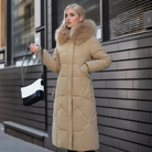 damen-lange-daunenjacke-steppjacke-schwarz