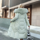damen-lange-daunenjacke-steppjacke-schwarz