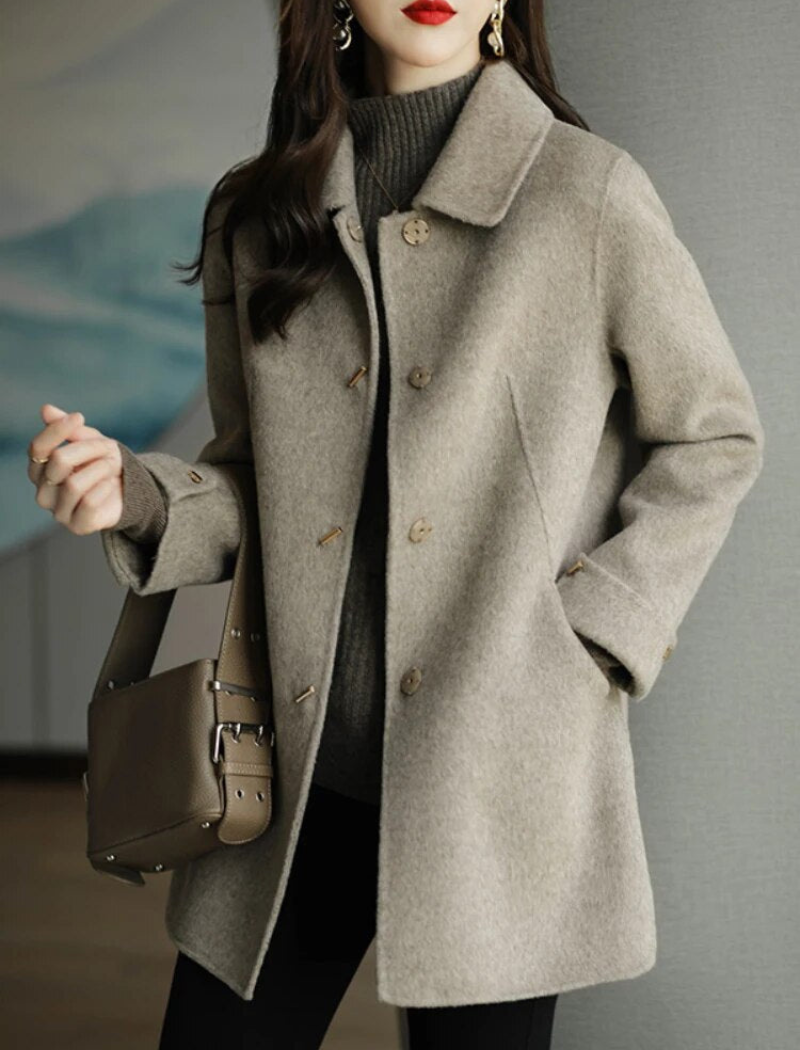 damen-lange-veste-schwarz