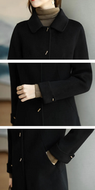 damen-lange-veste-schwarz