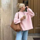 damen-oversize-pullover-rosa