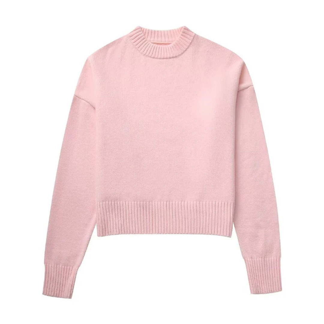 damen-oversize-pullover-rosa