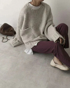 Oversized Pullover Damen
