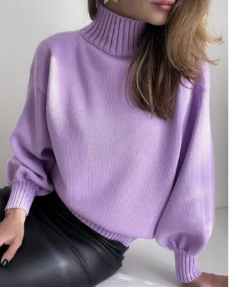 damen-rollkragen-pullover-schwarz