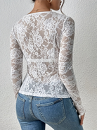 Schickes Elegantes Langarm-Top für Frauen