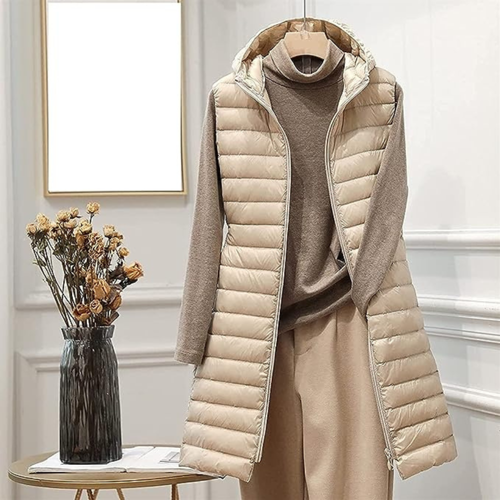 damen-schwarz-daunenjacke-steppjacke-lange
