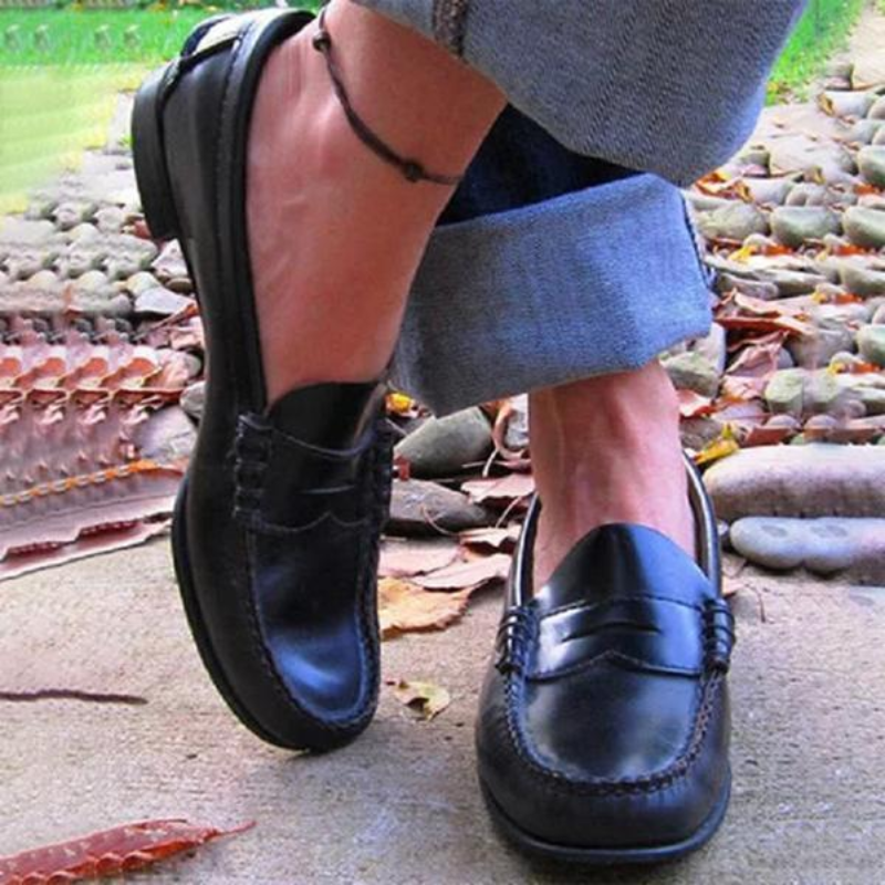 damen-schwarz-mokassins-loafer-schuhe