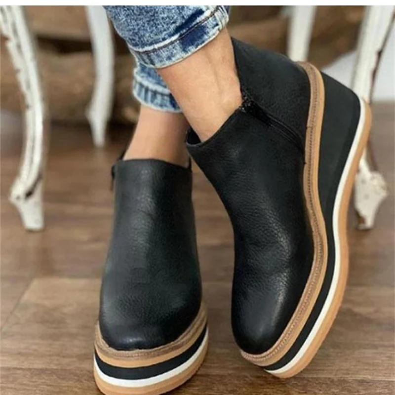damen-schwarz-stiefeletten-boots