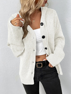 damen-schwarz-strickjacke-kurze