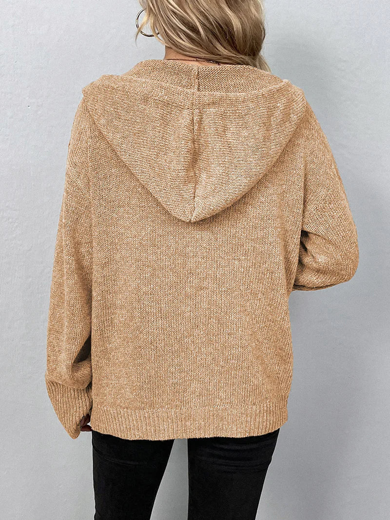 damen-schwarz-strickjacke-kurze