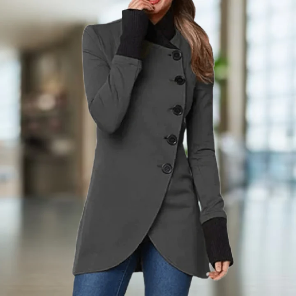 damen-schwarz-strickjacke-lange