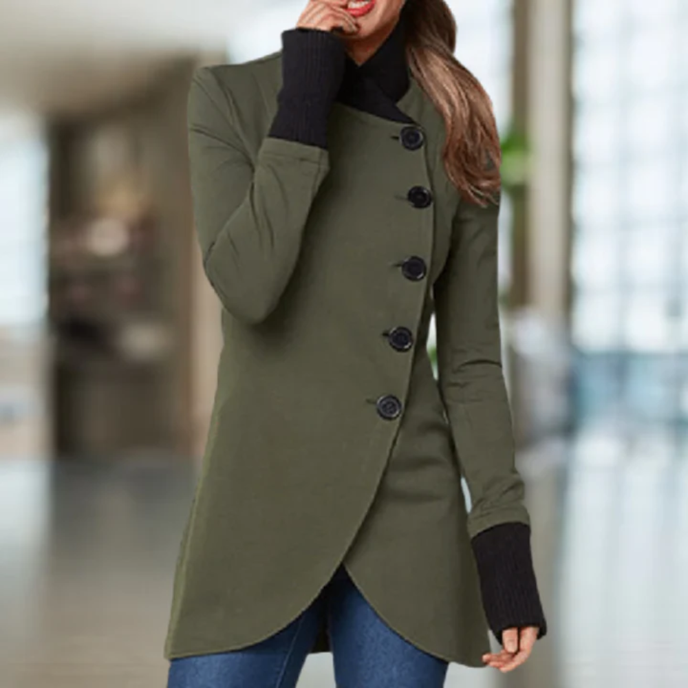 damen-schwarz-strickjacke-lange
