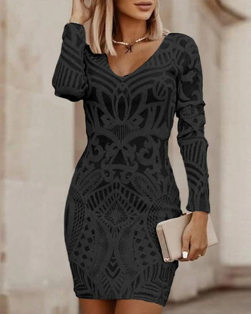 damen-schwarz-strickkleid-mini