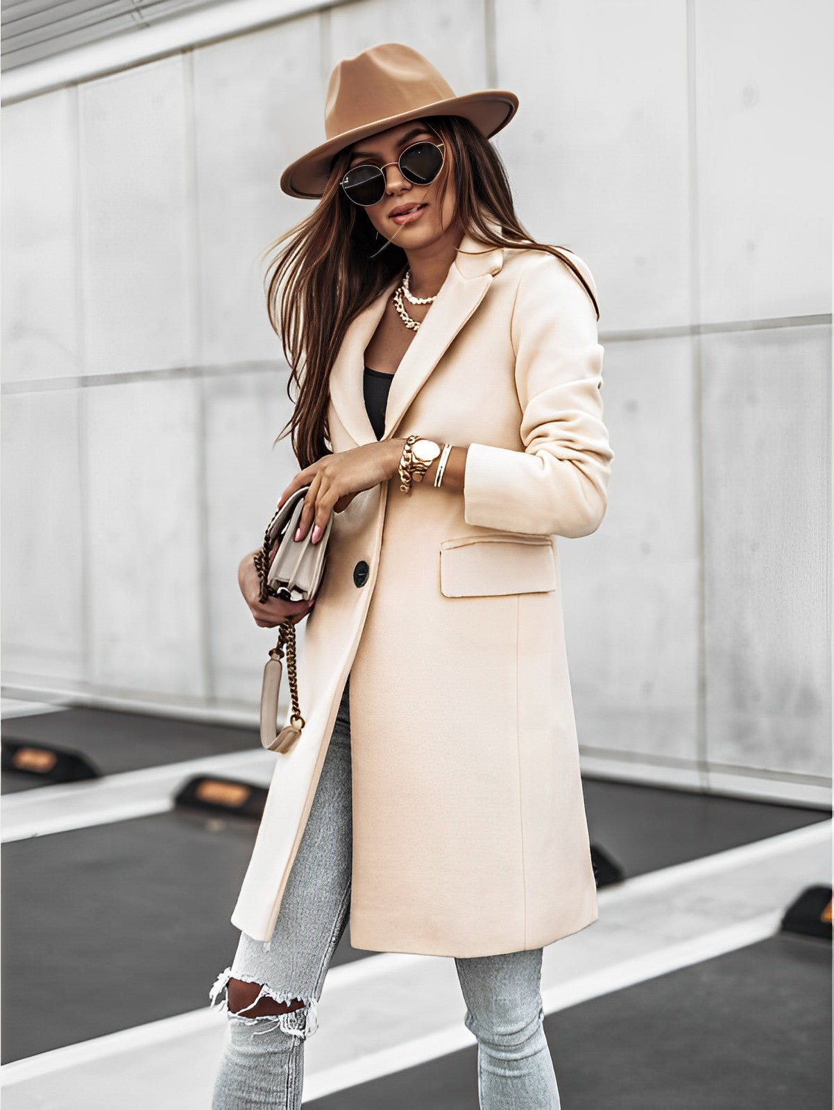damen-schwarz-trenchcoat-lange-jacke