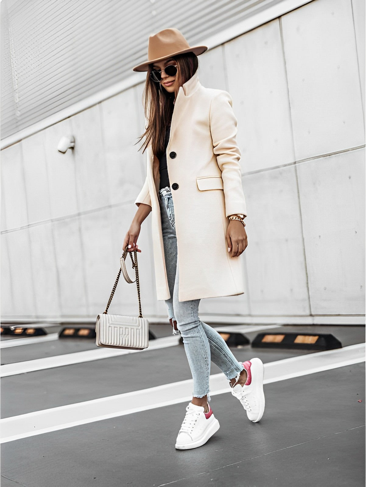 damen-schwarz-trenchcoat-lange-jacke