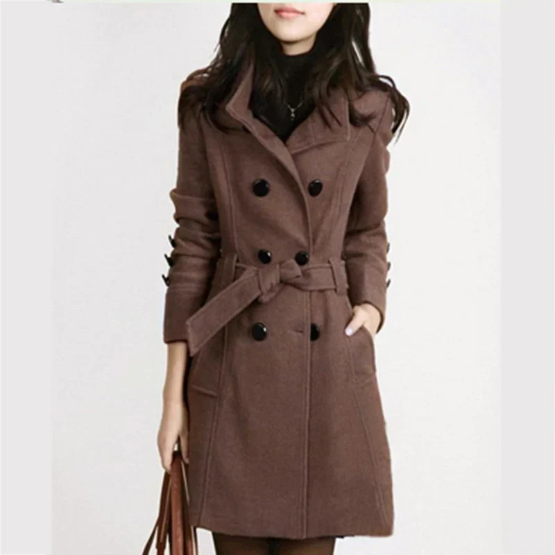 damen-schwarz-trenchcoat-lange