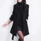 damen-schwarz-trenchcoat-lange