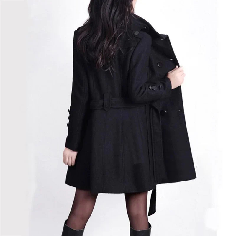 damen-schwarz-trenchcoat-lange