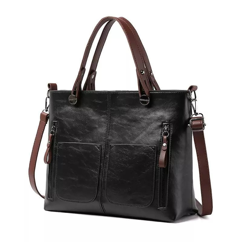 damen-shopper-handtasche-schwarz