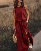 Stylisches ärmelloses Kleid für Frauen