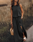Stylisches ärmelloses Kleid für Frauen