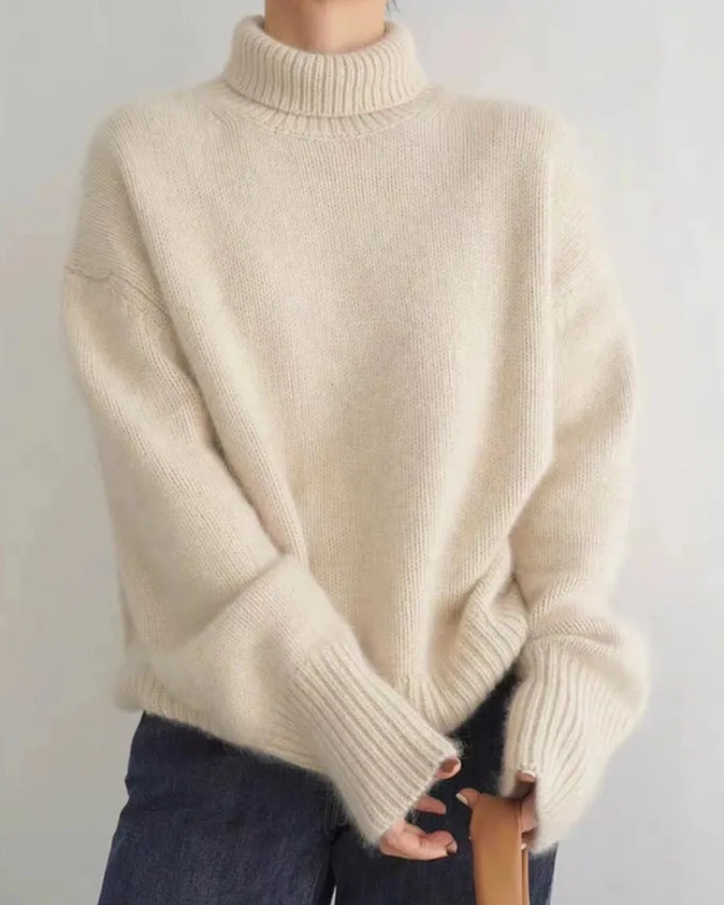 damen strick rollkragenpullover perfekter Sitz, um Sie diesen Winter warm zu halten