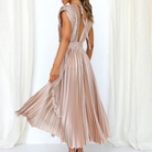Maxikleid mit V-Ausschnitt für Frauen
