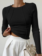 Vielseitiges Langarmshirt für Frauen