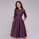 damen-vintage-partykleid-midi