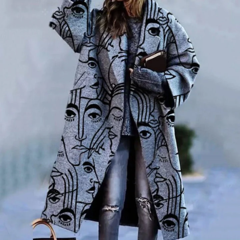Lange Winterjacke für Frauen
