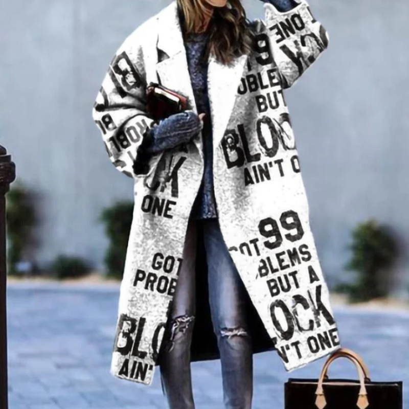 Lange Winterjacke für Frauen