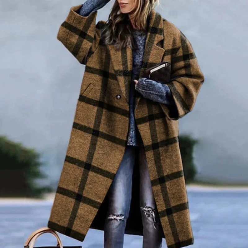 Lange Winterjacke für Frauen