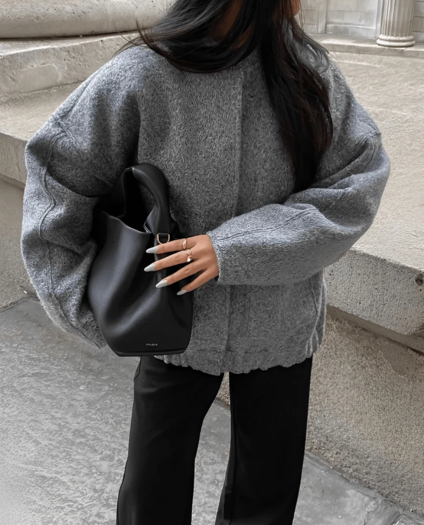 Warme Kurze Winterjacke für Frauen