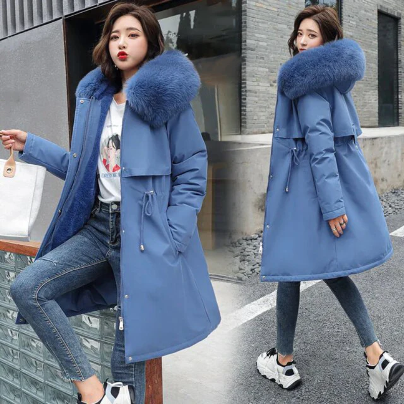 damen-warme-winterjacke-lange-mantel