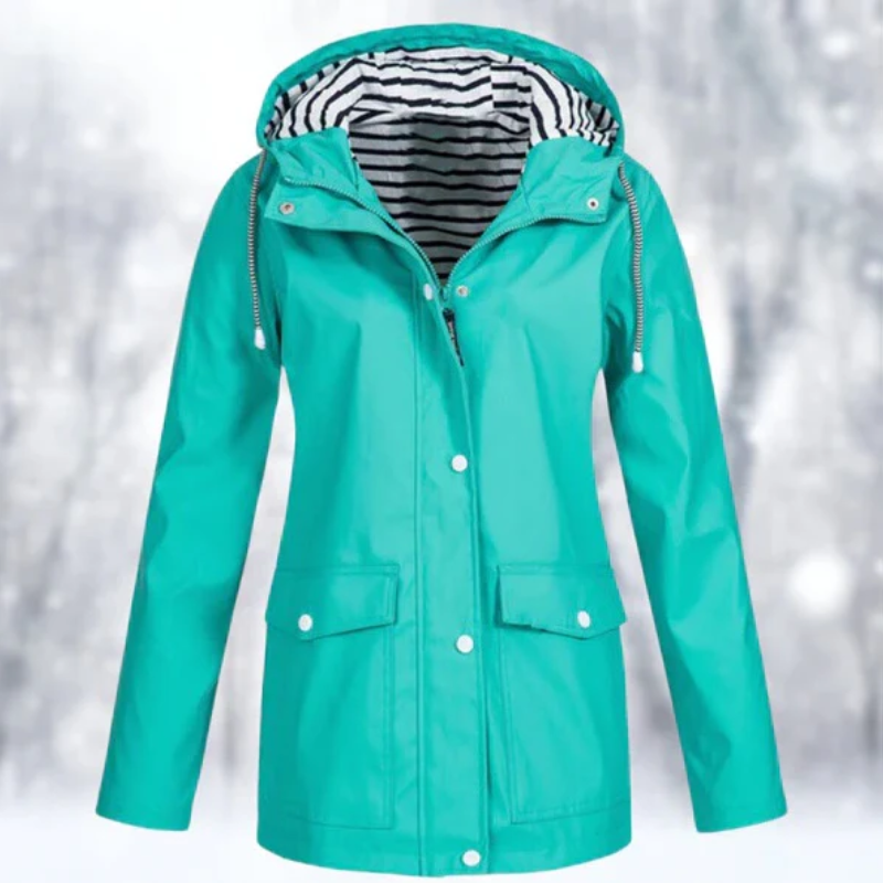 Damen Kapuzenjacke wasserdicht