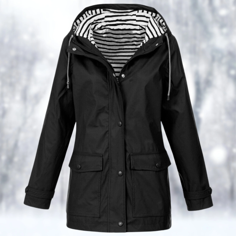 Damen Kapuzenjacke wasserdicht