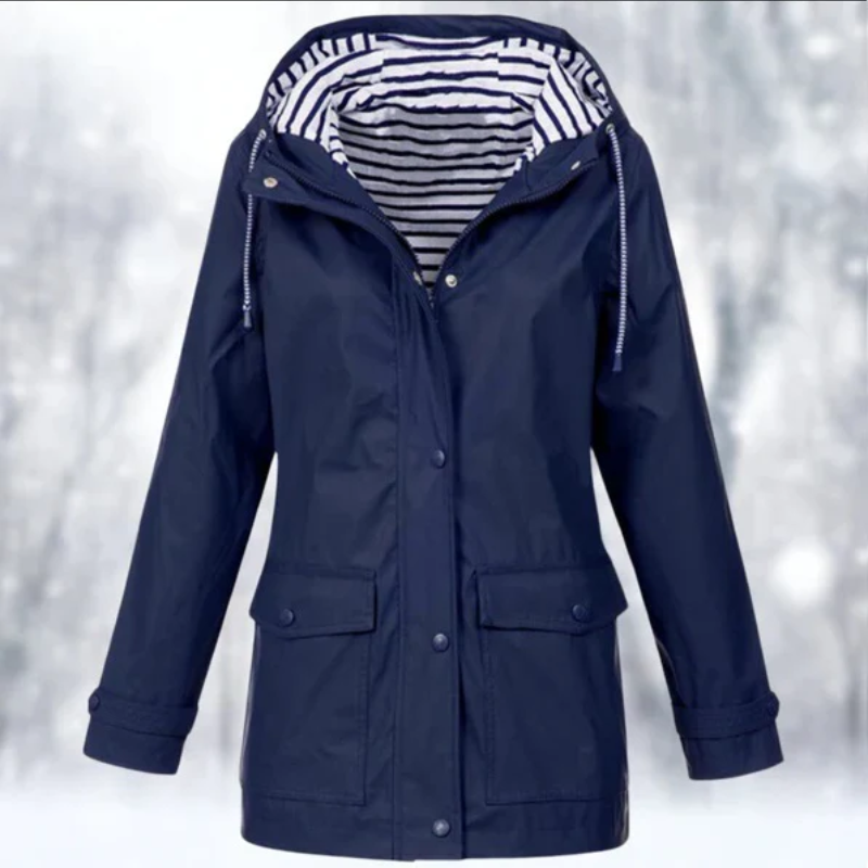 Damen Kapuzenjacke wasserdicht