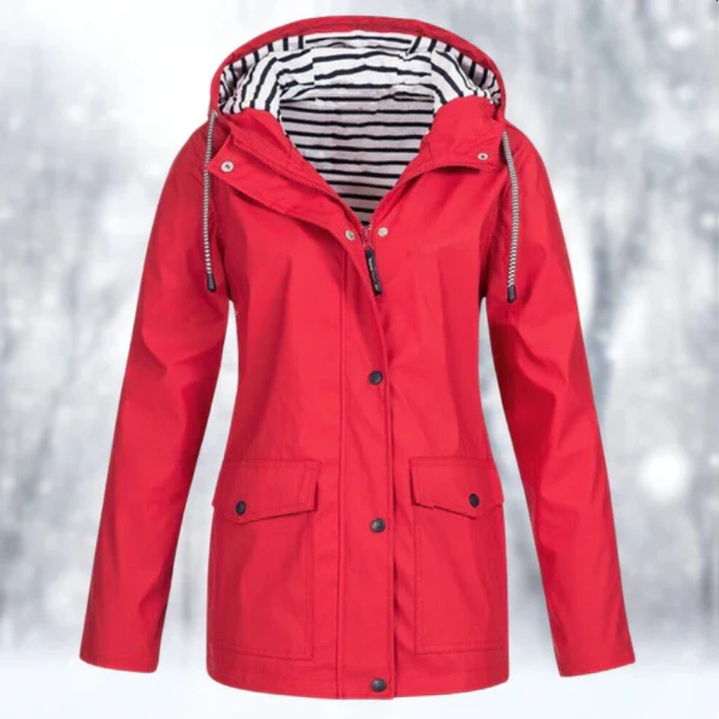 Damen Kapuzenjacke wasserdicht
