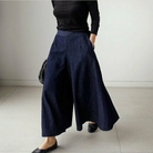 Elegante Damenhosen mit weitem Bein