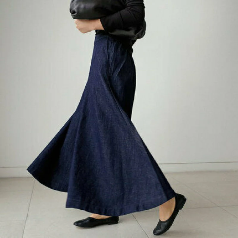 Elegante Damenhosen mit weitem Bein