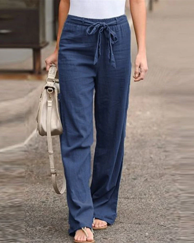 weite bein hose für damen