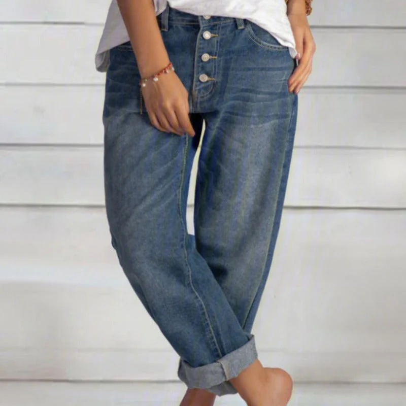 damen-weite-jeans-blau