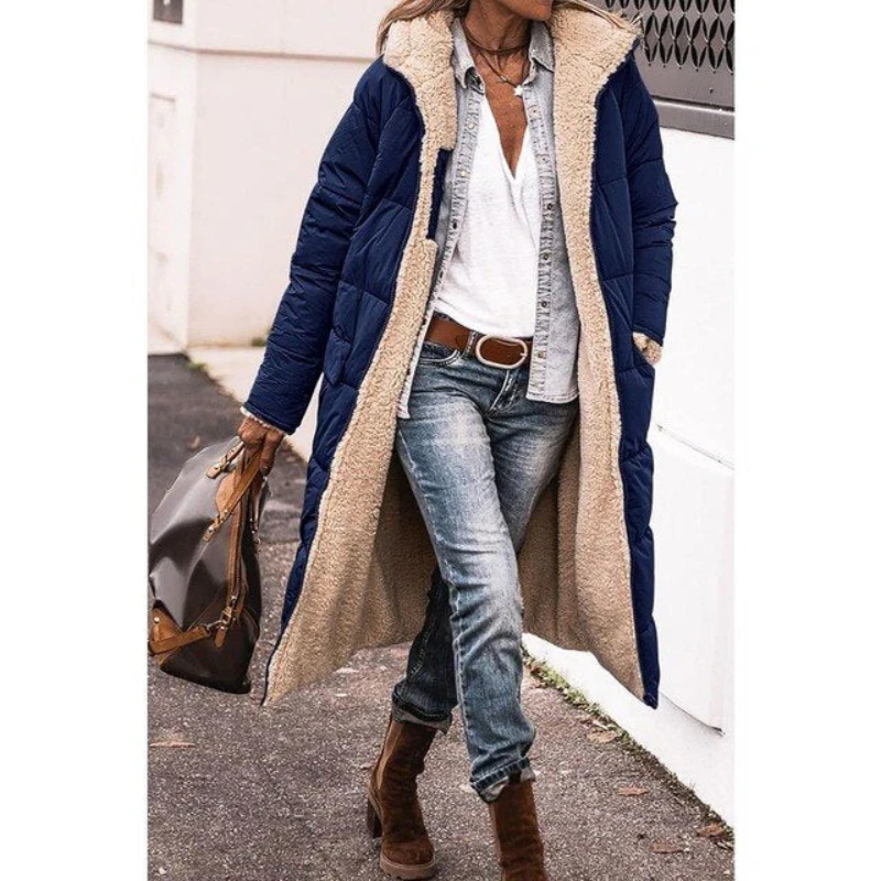 damen-winter-steppjacke-lange-mantel