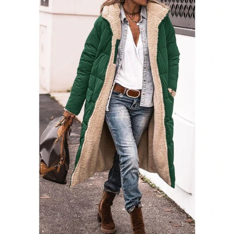 damen-winter-steppjacke-lange-mantel