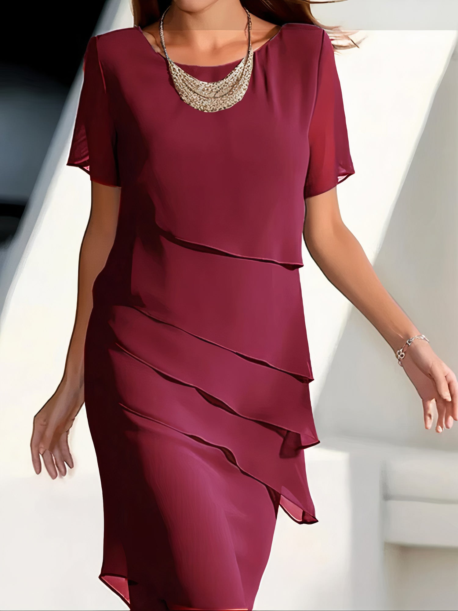 elegant-kleid-blau-midi