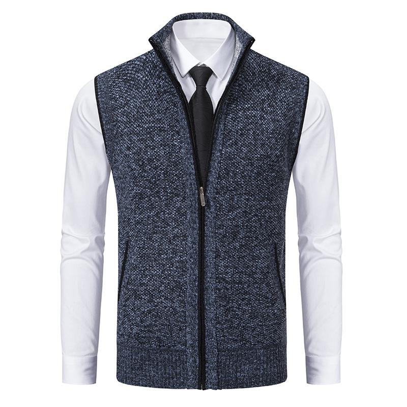 herren-armellose-strickjacke-schwarz