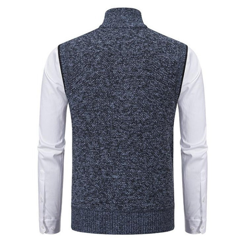 herren-armellose-strickjacke-schwarz