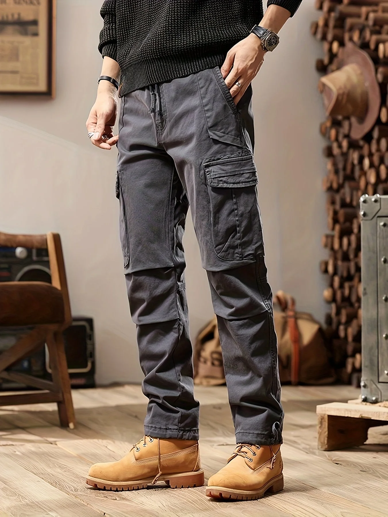herren-cargo-hosen-wander-stoffhose