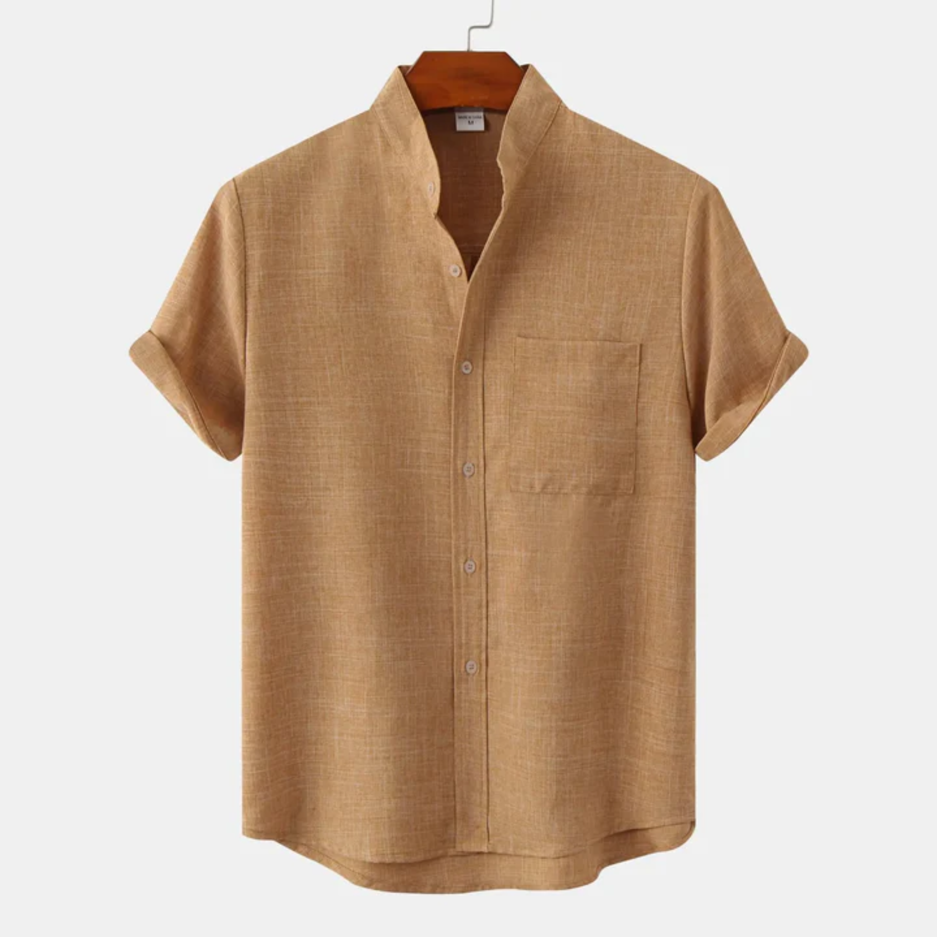 Casual Button down Kurzarm Hemd für Männer